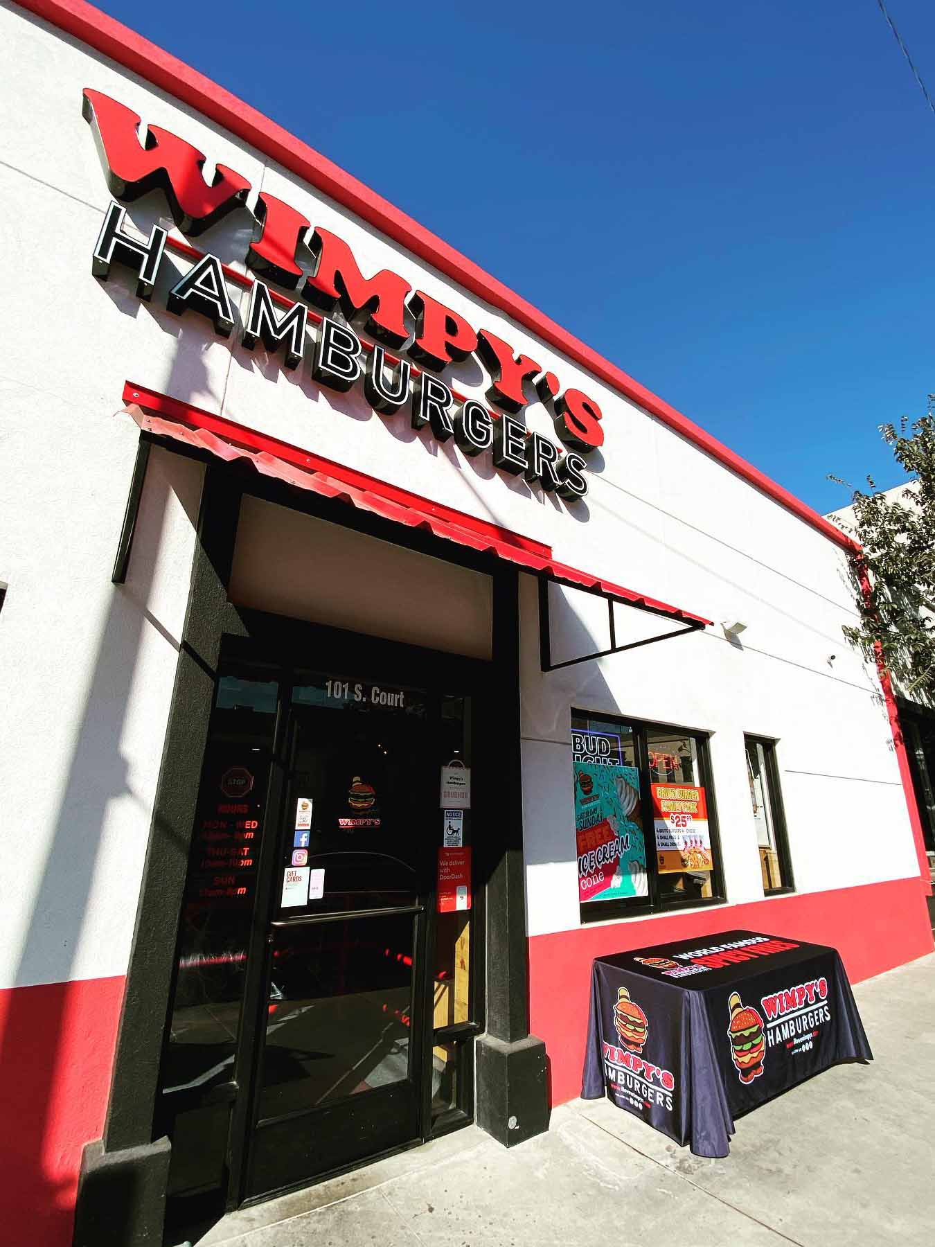 Wimpy’s Downtown Visalia restaurant exterior